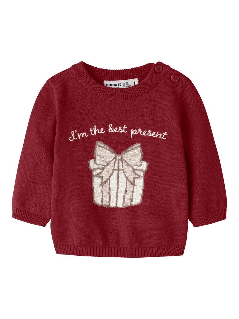 Name It | Pull Girls Risse Red Dahlia