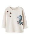 Name It | T-shirt Boys Karse Longsleeve Antique White