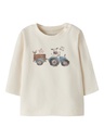 Name It | T-shirt Boys Laurids Longsleeve Antique White
