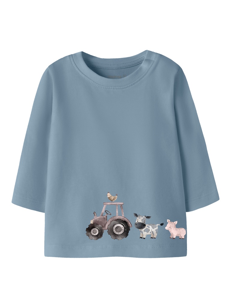 Name It | T-shirt Boys Laurids Longsleeve Ashley Blue