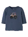 Name It | T-shirt Boys Lenard Longsleeve Vintage Indigo