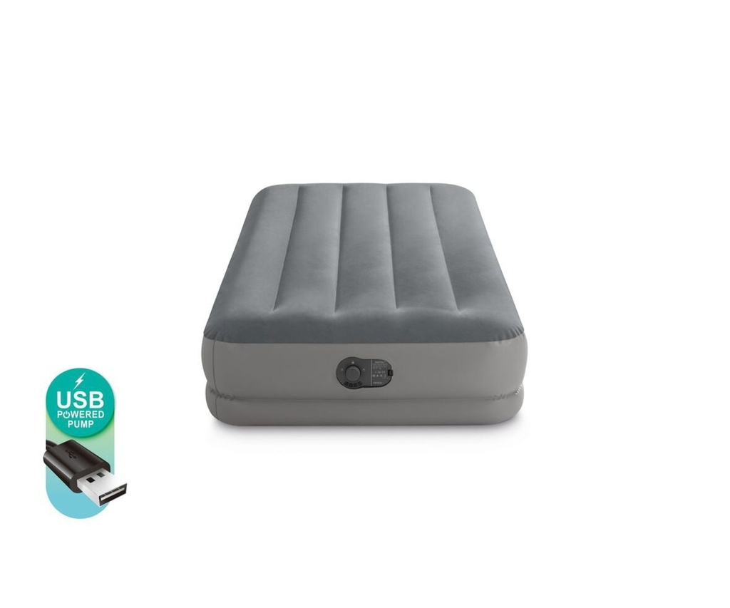 Intex | Luchtmatras Prestige Mid Rise+USB 191x99x30cm