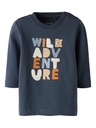 Name It | T-shirt Boys Niks Longsleeve Ombre Blue