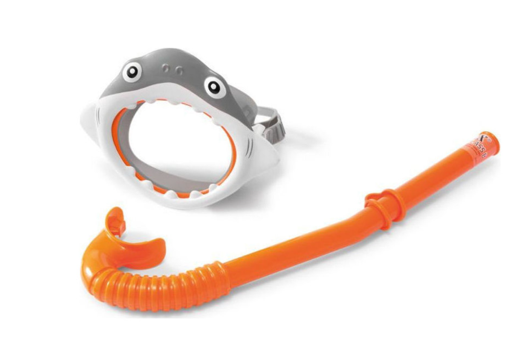 Intex | Zwemaccessoire Duikset Haai Duikbril/Snorkel 2-delig