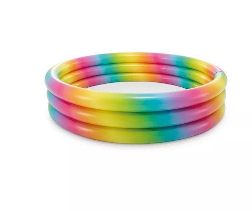 Intex | Zwembad Rainbow Ombre Kinderzwembad 168x38cm