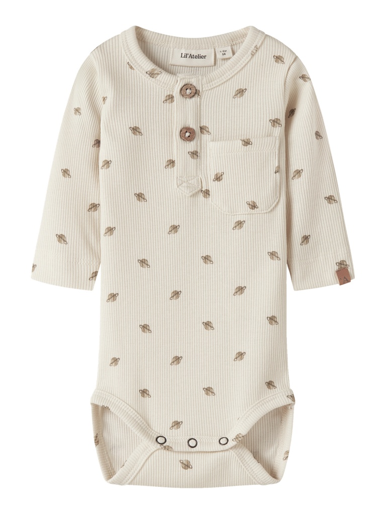 Lil'Atelier | Body Boys Lavo Longsleeve Turtledove 