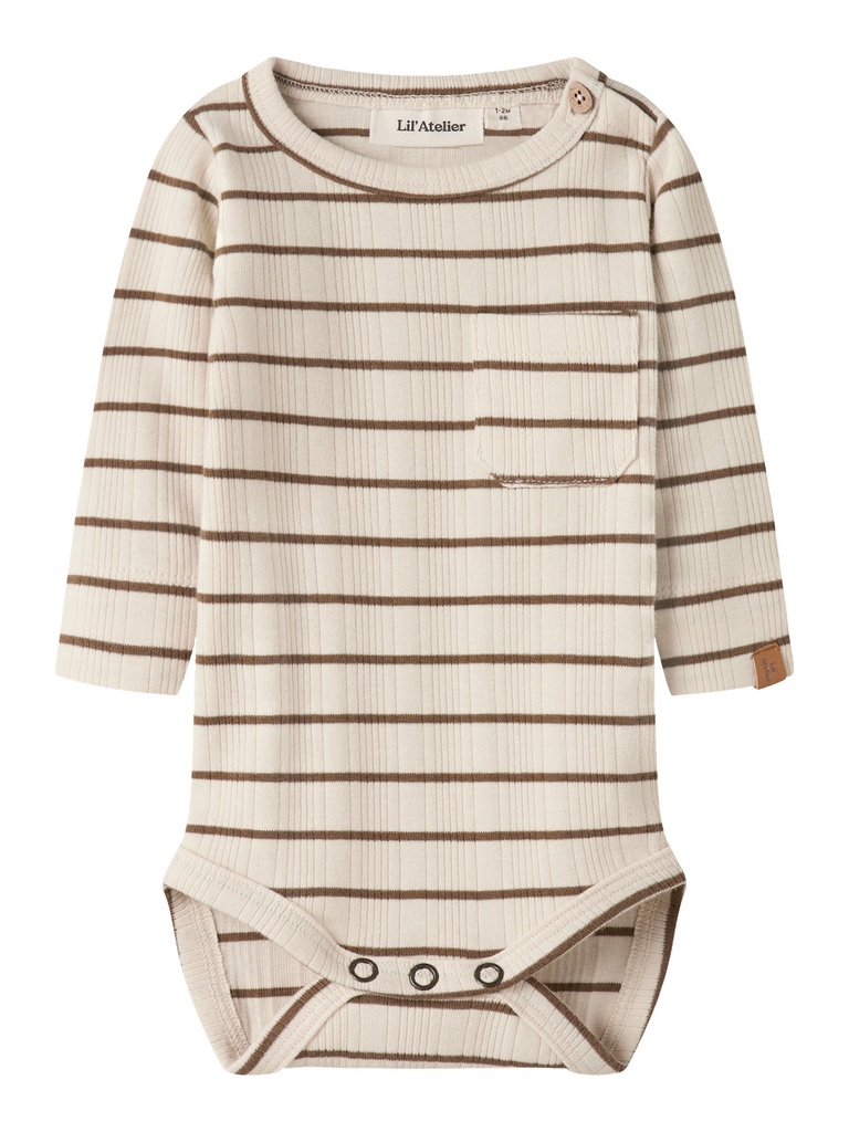 Lil'Atelier | Body Boys Kaby Longsleeve Turtledove