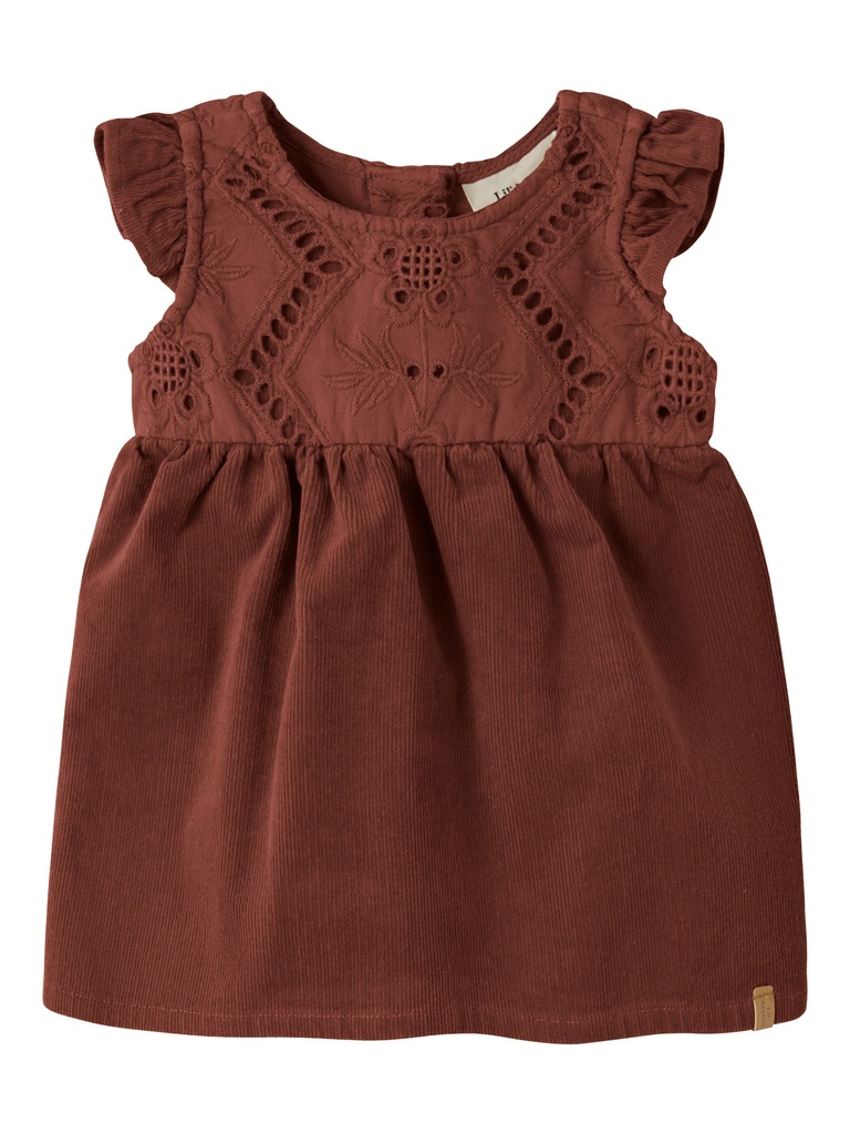 Lil'Atelier | Jurk Girls Onellas Mahogany
