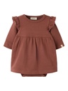 Lil'Atelier | Jurk Girls Thoro Mahogany