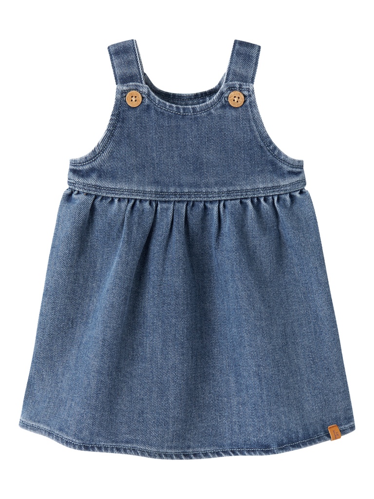 Lil'Atelier | Jurk Girls Obello Denim Dark Blue