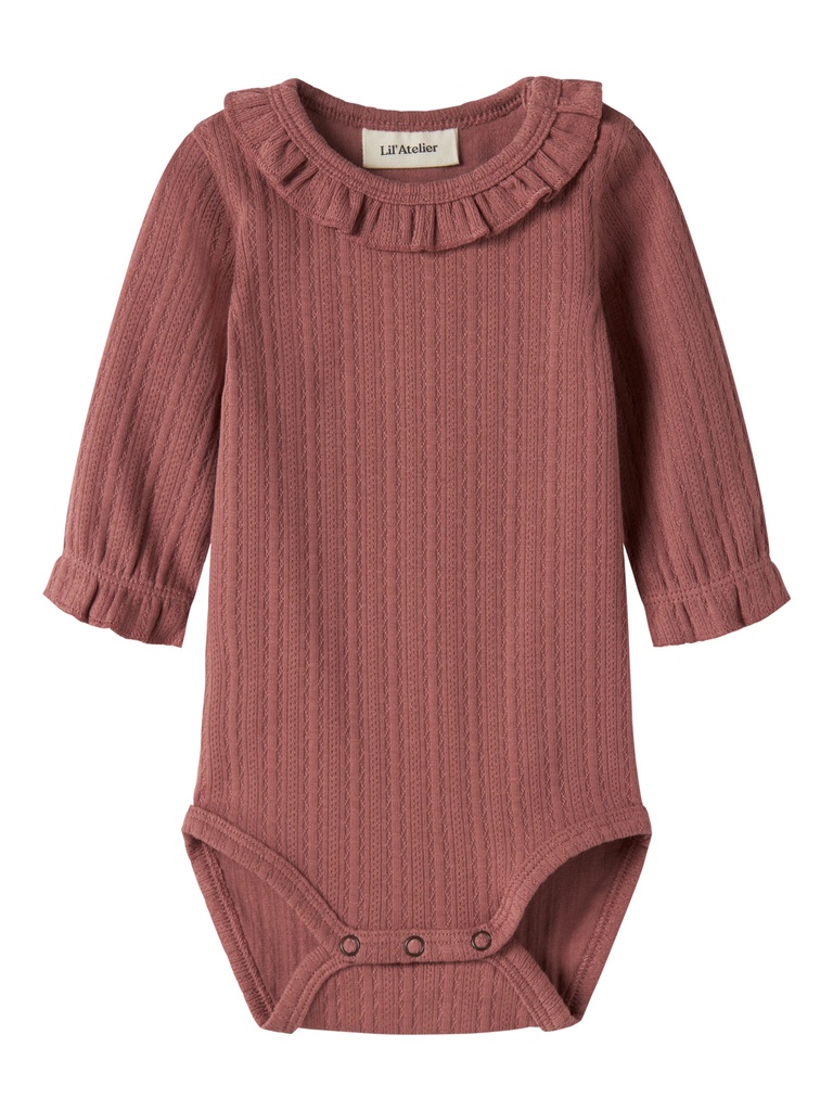 Lil'Atelier | Body Girls Onela Longsleeve Withered Rose