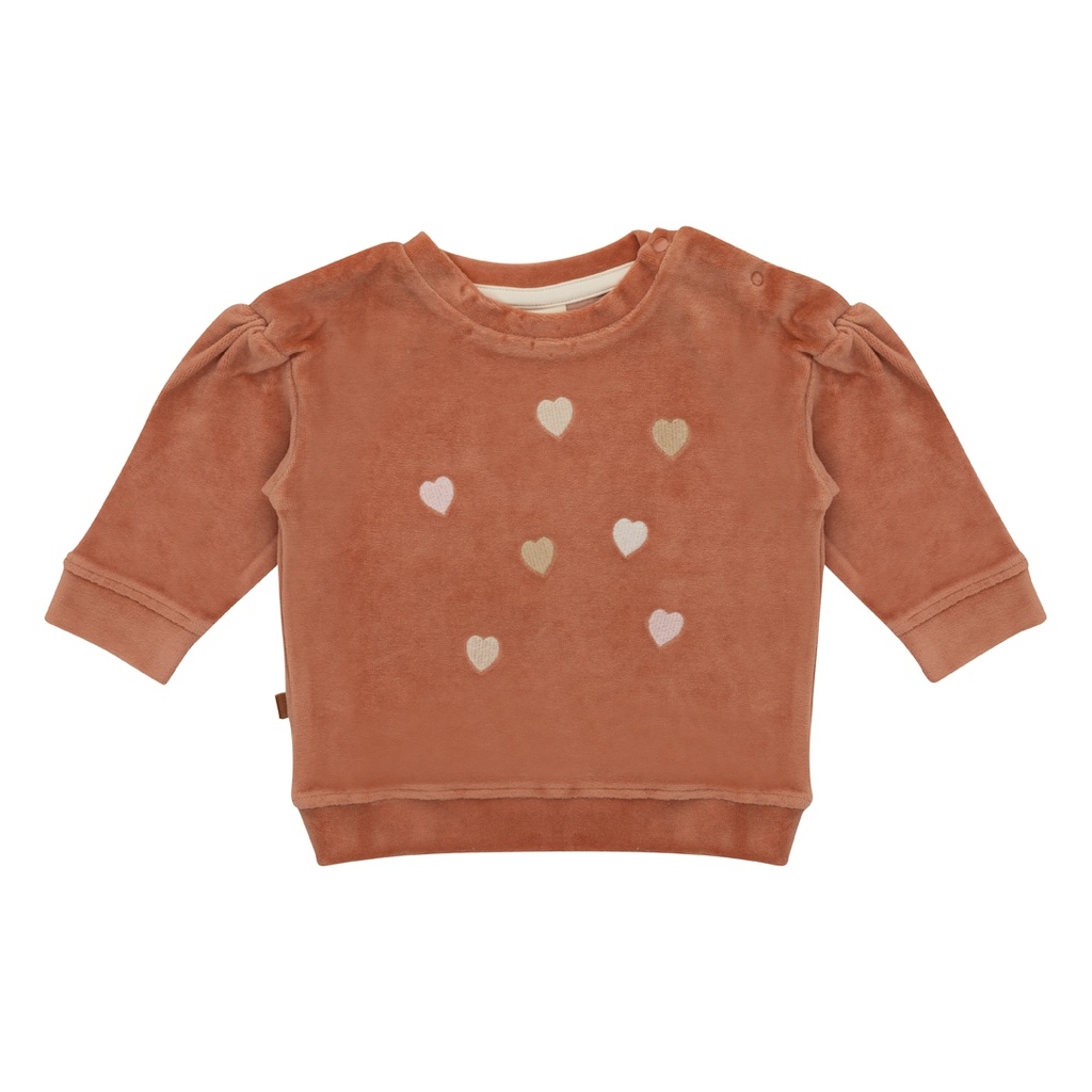 Frogs & Dogs | Sweater Girls Cameo Brown
