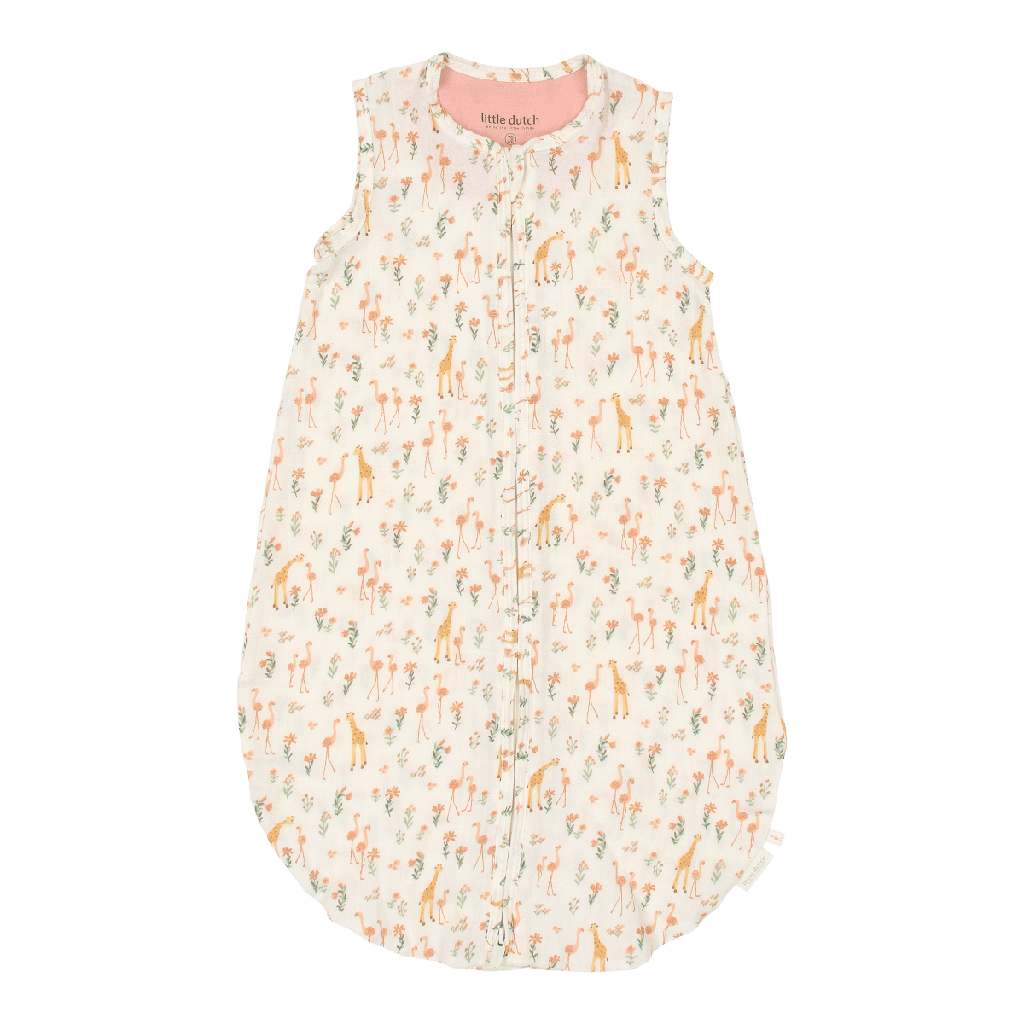 Little Dutch | Slaapzak Safari Friends Blooming Safari Zomer 90cm