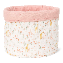 Little Dutch | Verzorgingsmand Safari Friends Blooming Safari Medium Roze 