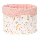 Little Dutch | Verzorgingsmand Safari Friends Blooming Safari Klein Roze