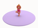 Lurch | Deksel Beach Girls Yolanda Yoga Siliconen