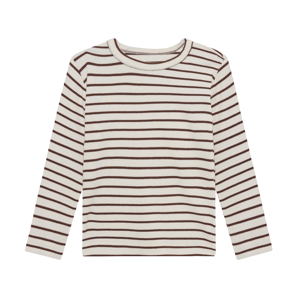 En Fant | T-shirt Boys Longsleeve Chestnut