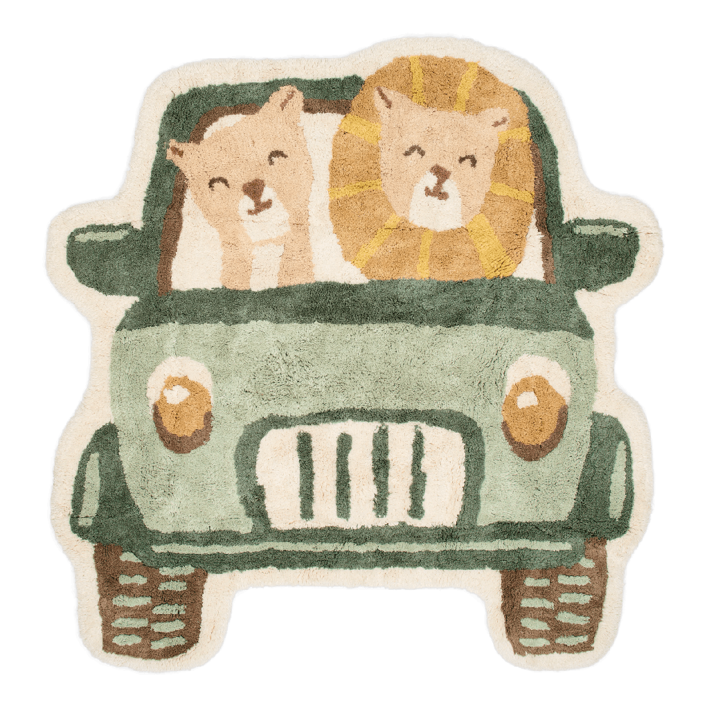 Little Dutch | Kamertapijt Safari Friends Safari Jeep 