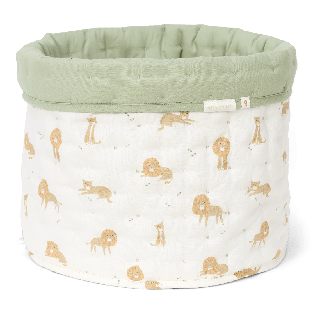 Little Dutch | Verzorgingsmand Safari Friends Safari Leo Medium Groen