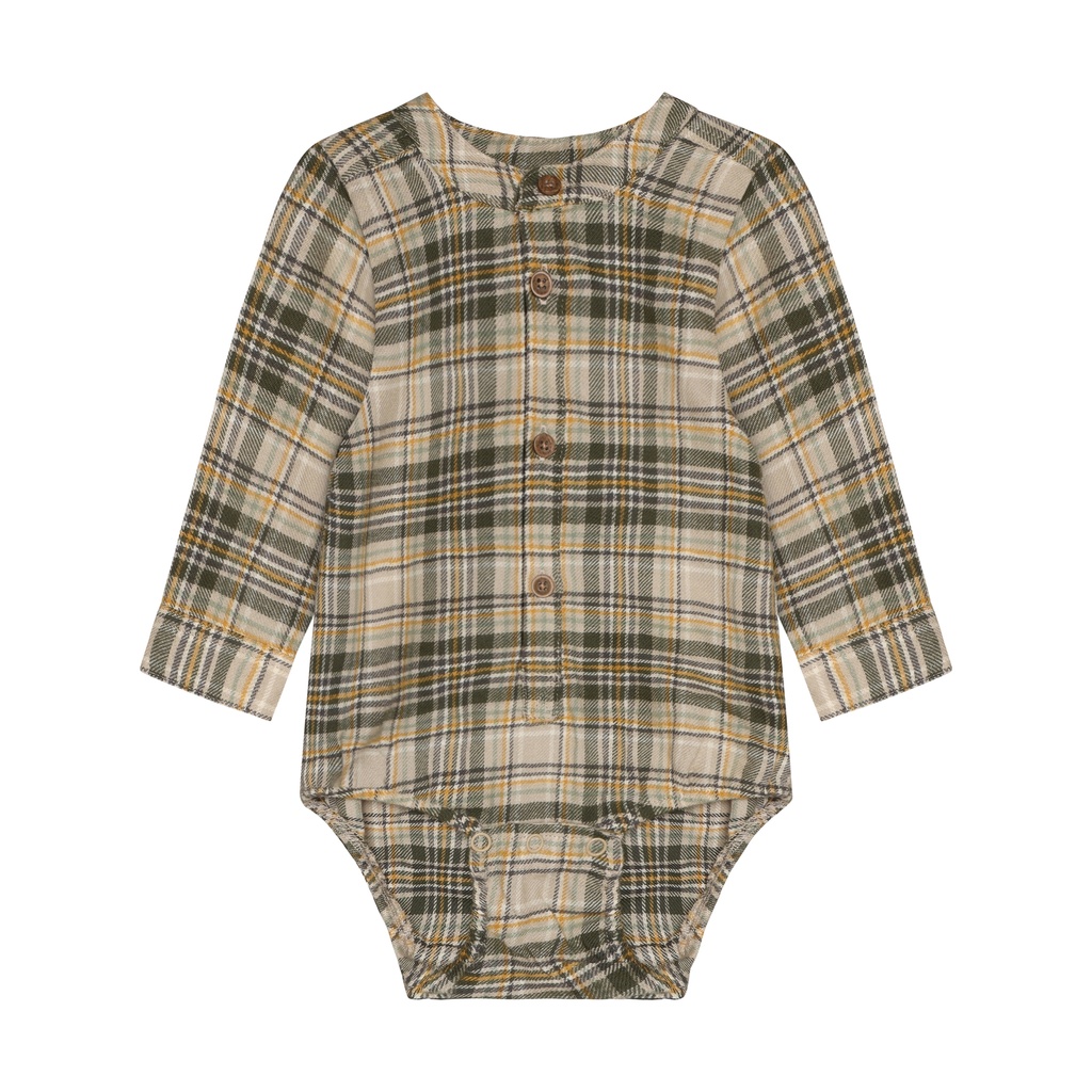 Minymo | Body Boys Longsleeve Feather Grey