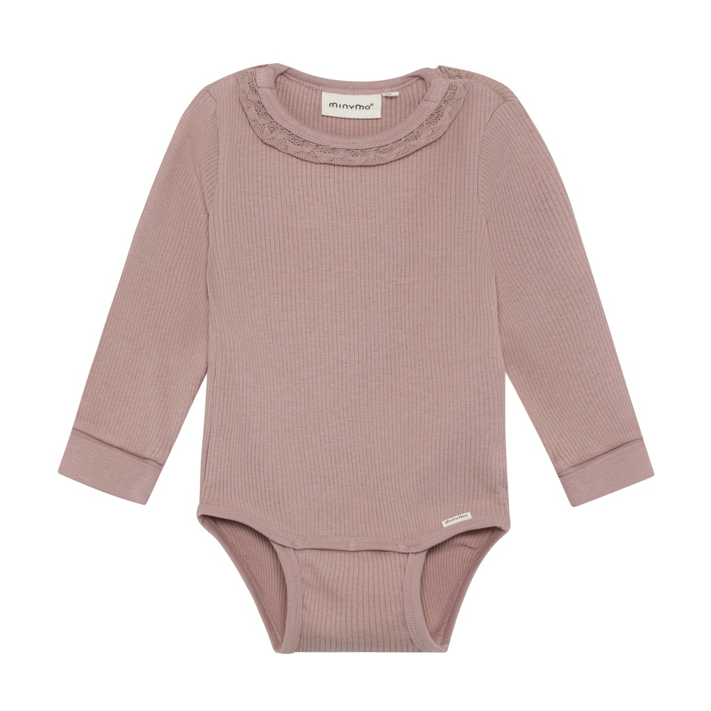 Minymo | Body Girls Longsleeve Fawn