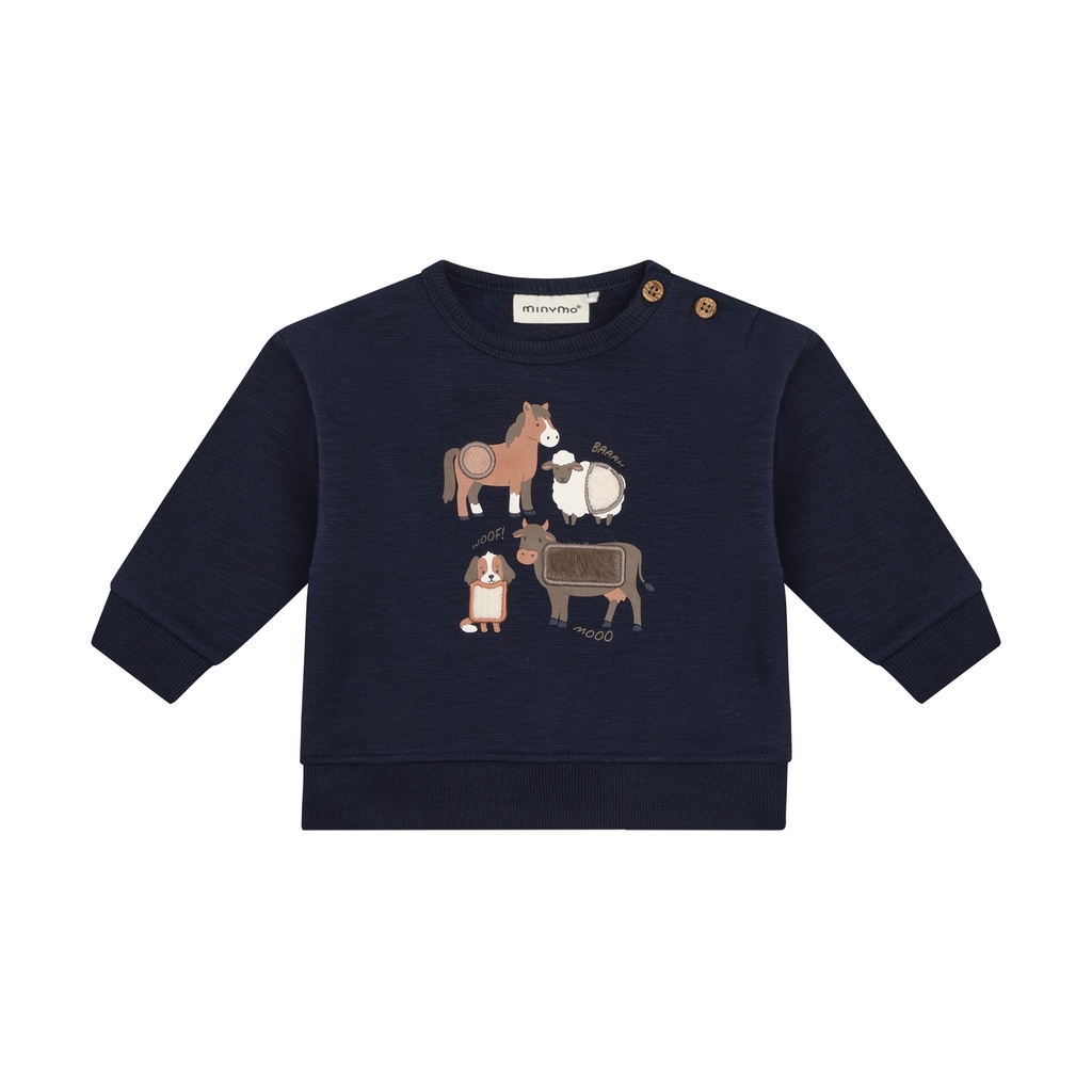 Minymo | Sweater Boys Dark Sapphire