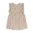 Minymo | Jurk Girls Feather Grey
