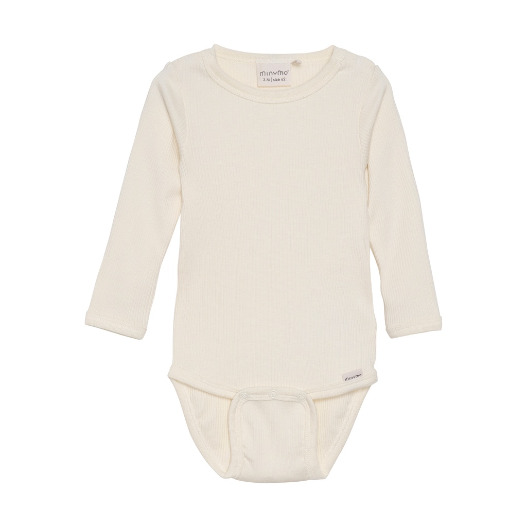 Minymo | Body Uni Longsleeve Seedpearl