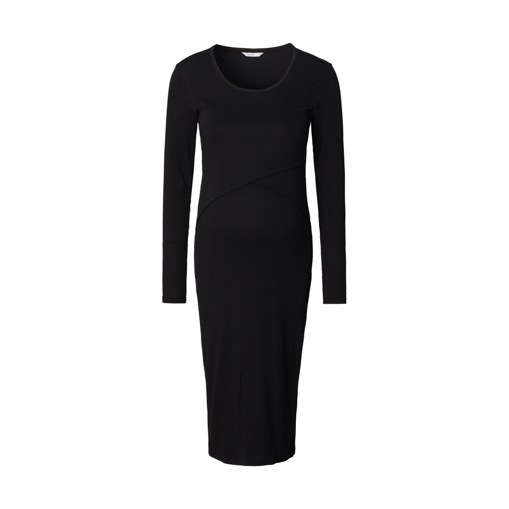 Noppies Maternity | Jurk Longsleeve Nursing Black