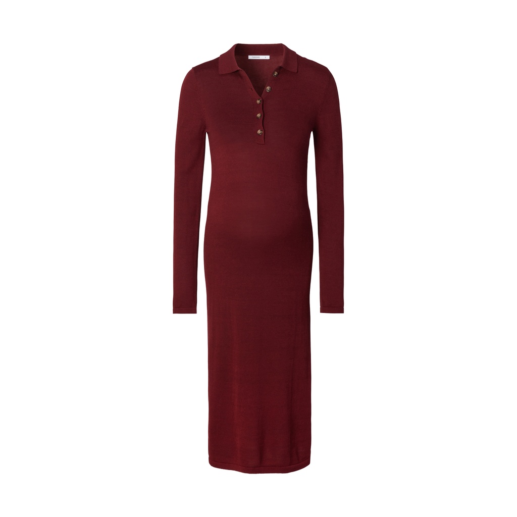Noppies Maternity | Jurk Longsleeve Nursing Burgundy