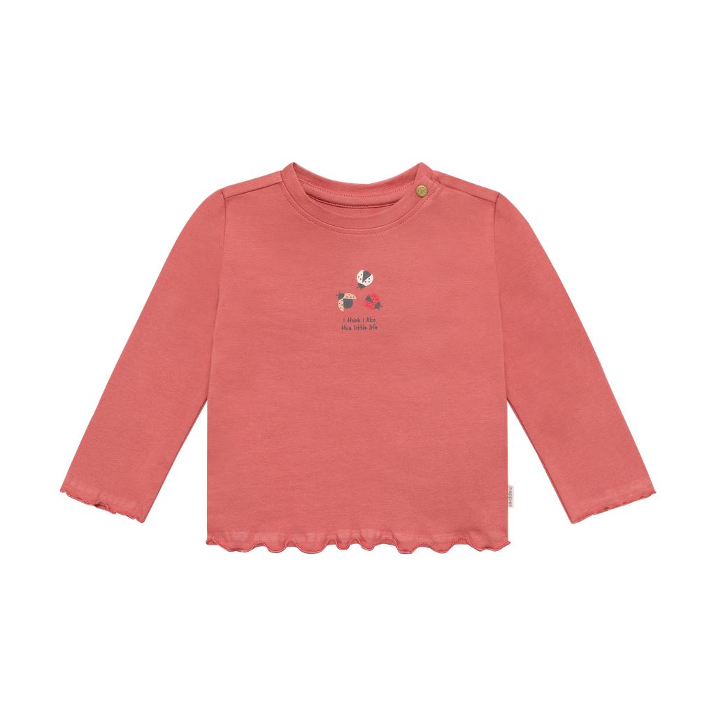 Noppies | T-shirt Girls Longsleeve Dusty Cedar