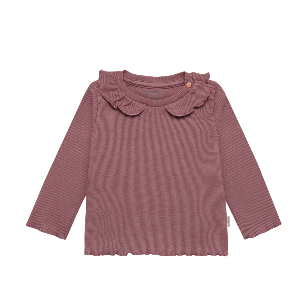 Noppies | T-shirt Girls Longsleeve Rose Taupe