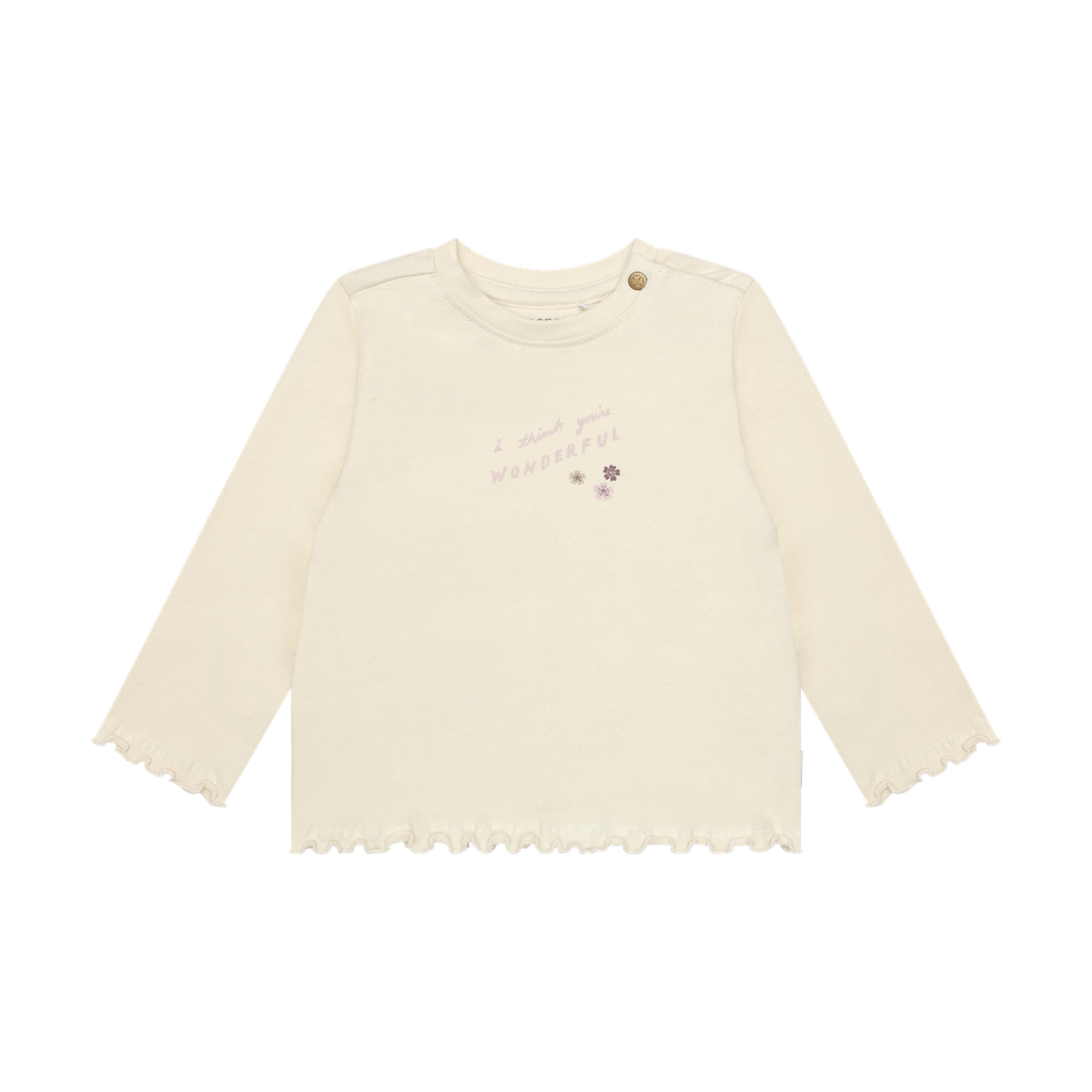 Noppies | T-shirt Girls Longsleeve Whitecap Grey