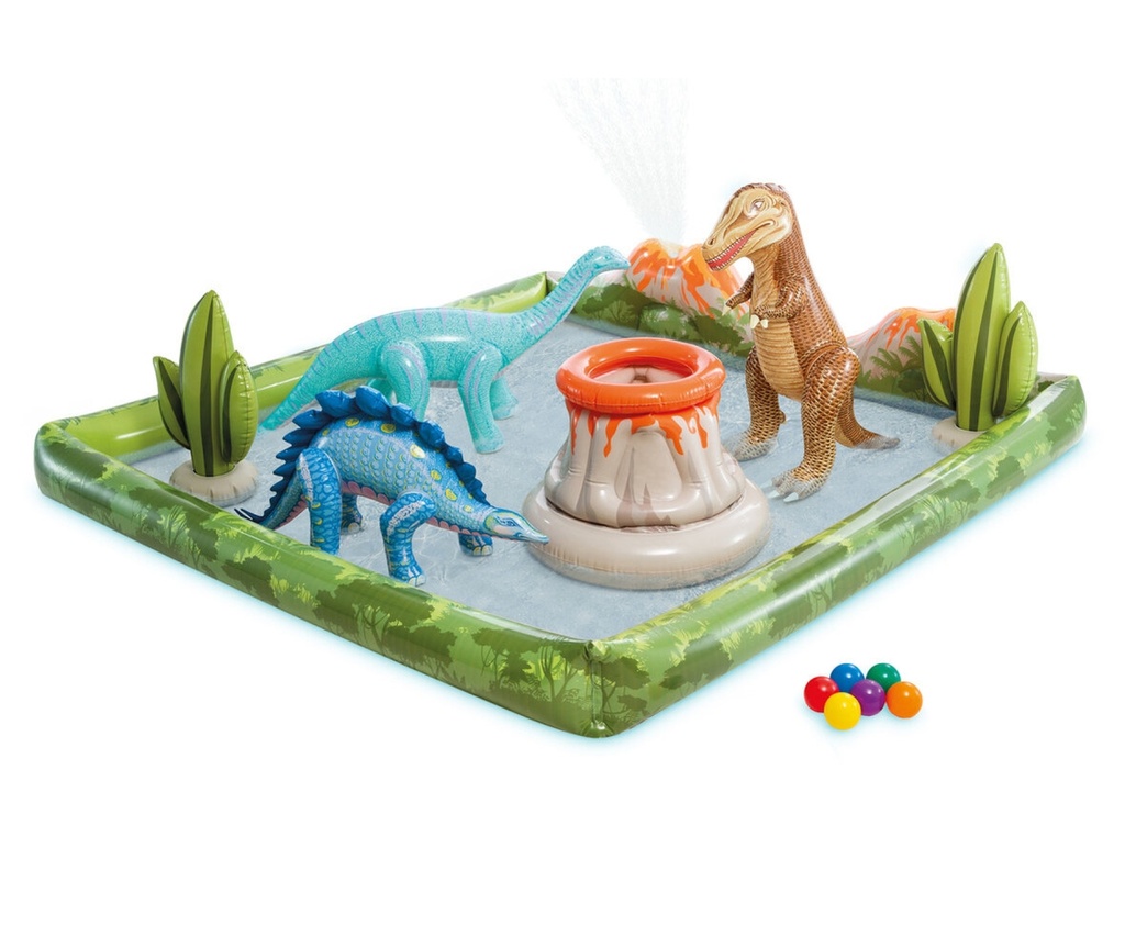 Intex | Zwembad Jurassic Adventure Play Center 201x201x36cm