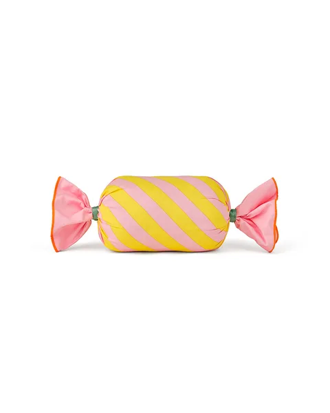 Kid's Concept | Kussen Pippi Candy Pink Roze/Geel 15x16x53