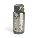 Done By Deer | Drinkfles Tiny Trails Insulated Straw Bottle Green 340ml