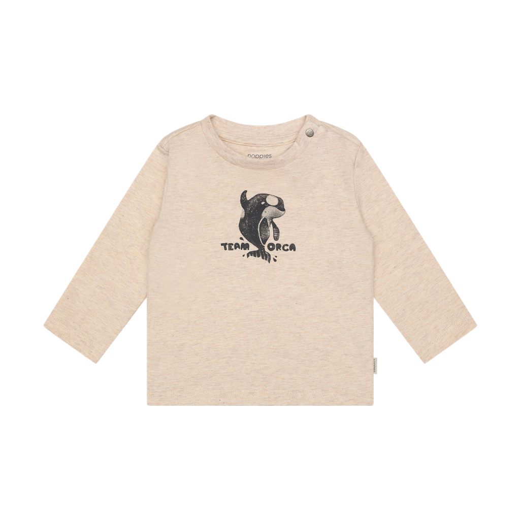 Noppies | T-shirt Boys Longsleeve Sand Melange