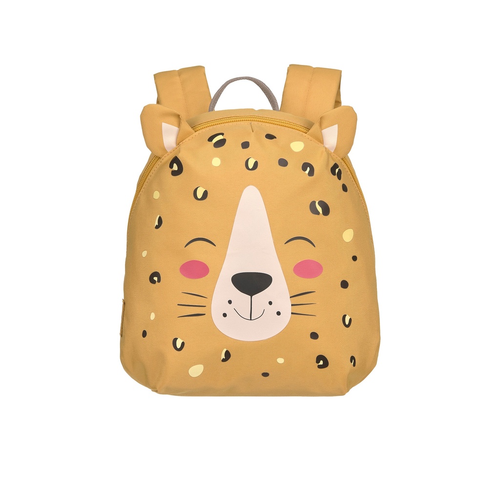 Laessig | Rugzak About Friends Leopard Geel 20x24x9,5cm