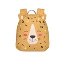 Laessig | Rugzak About Friends Leopard Geel 20x24x9,5cm