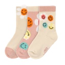 Laessig | Kousen SmileyWorld® Dusty Rose 3-pack