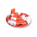 Swim Essentials | Zwemband Ocean Stripes Oranje ⌀69cm  0-1Y