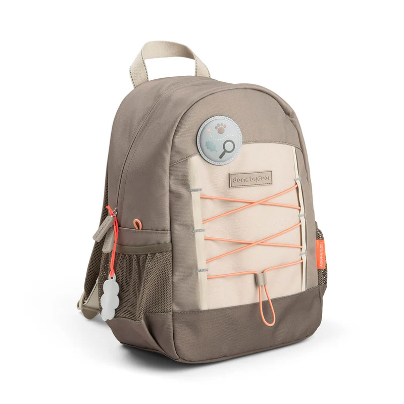 Done by Deer | Rugzak Tiny Trails Junior Backpack Sand/Zand 25,5x15x35cm