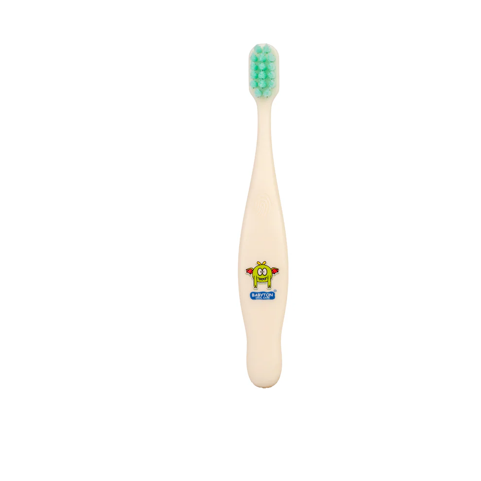 Babyton | Tandenborstel Bio Tandenborstel Zachte Haartjes Griny