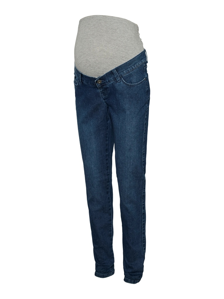 Mamalicious | Broek Bilbao Slim Fit Medium Blue