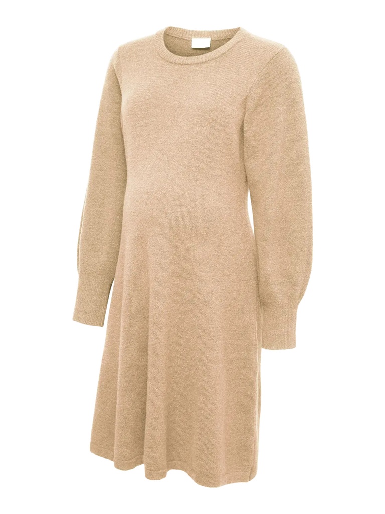 Mamalicious | Jurk Bree Longsleeve Natural Melange