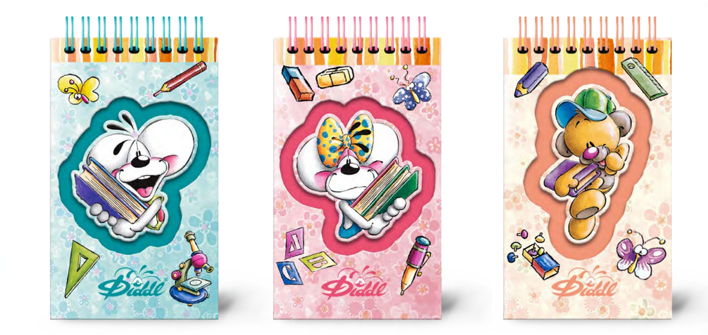 Diddl | Notitieboek Spiraal A6 Assortiment 