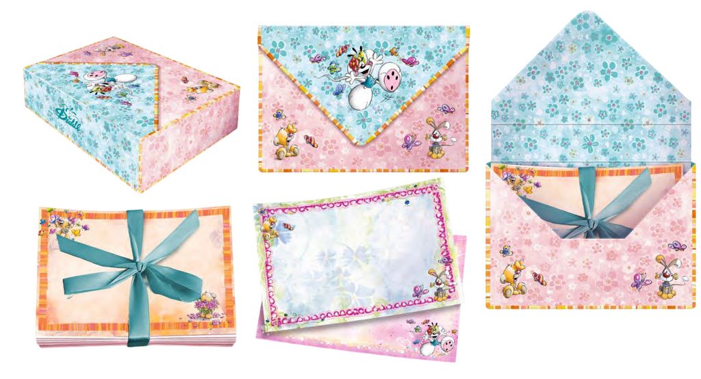Diddl | Briefpapierset in Envelopvormige Doos