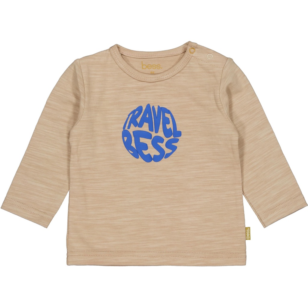 Bess | T-shirt Boys Alain Longsleeve Dessert Sand