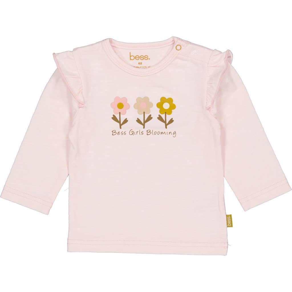 Bess | T-shirt Girls Alida Longsleeve Rosewater
