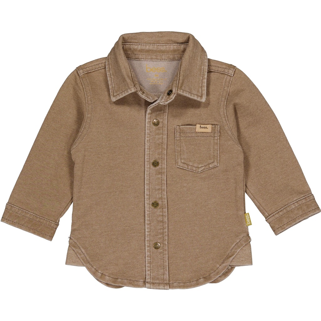 Bess | Hemd Boys Alvar Coffee Brown
